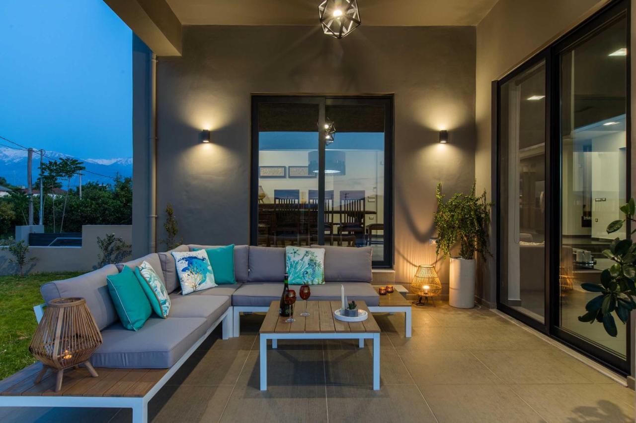 Villa Vega I "Heated" Pool, Next To Nature! Chania  Bagian luar foto