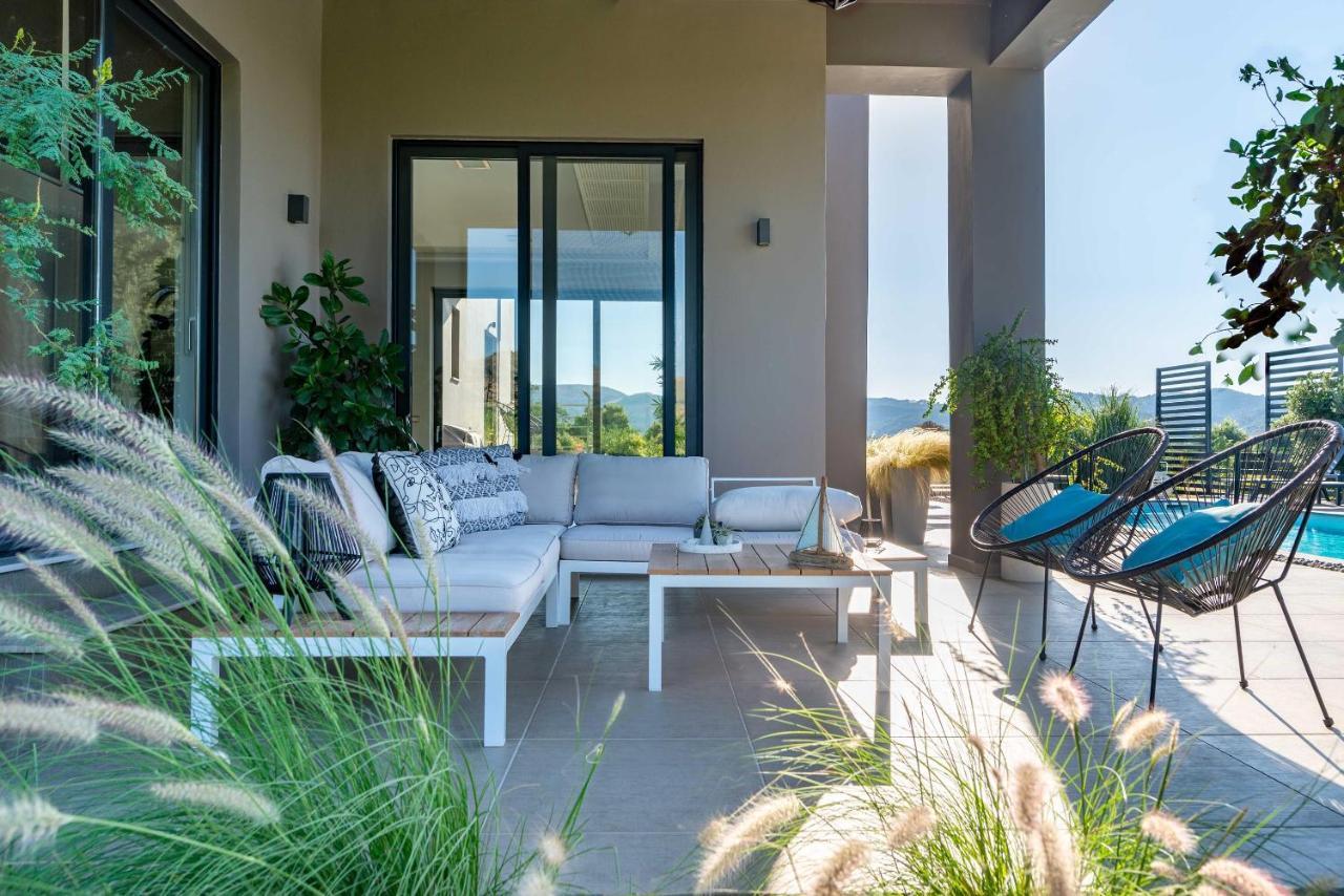 Villa Vega I "Heated" Pool, Next To Nature! Chania  Bagian luar foto
