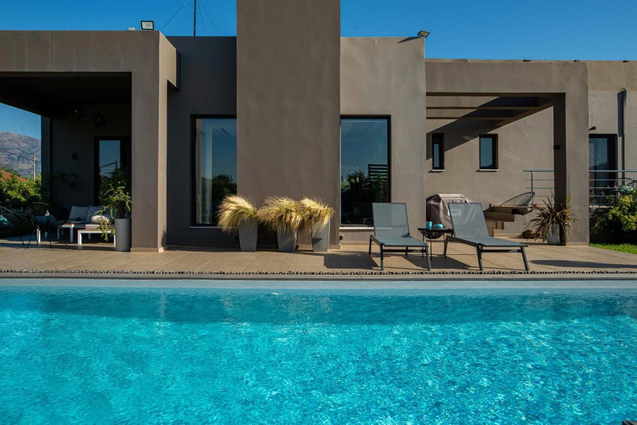 Villa Vega I "Heated" Pool, Next To Nature! Chania  Bagian luar foto