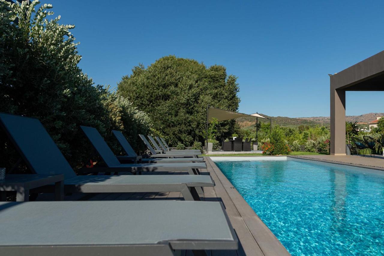 Villa Vega I "Heated" Pool, Next To Nature! Chania  Bagian luar foto